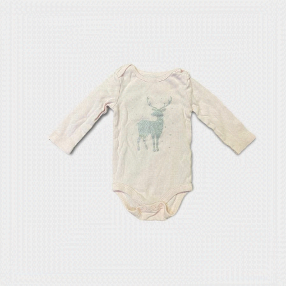 𝅺JOE FRESH | 3/$15 Reindeer Pink Long Sleeve Shirt